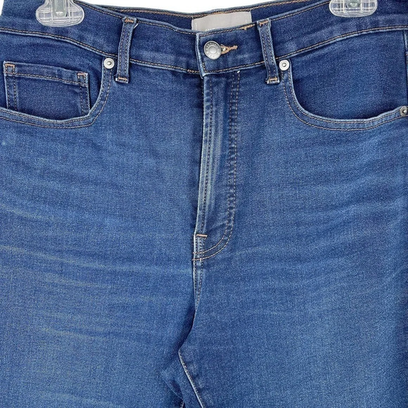 Everlane High Rise Medium Wash Jeans Blue Size 30R - Picture 4 of 9